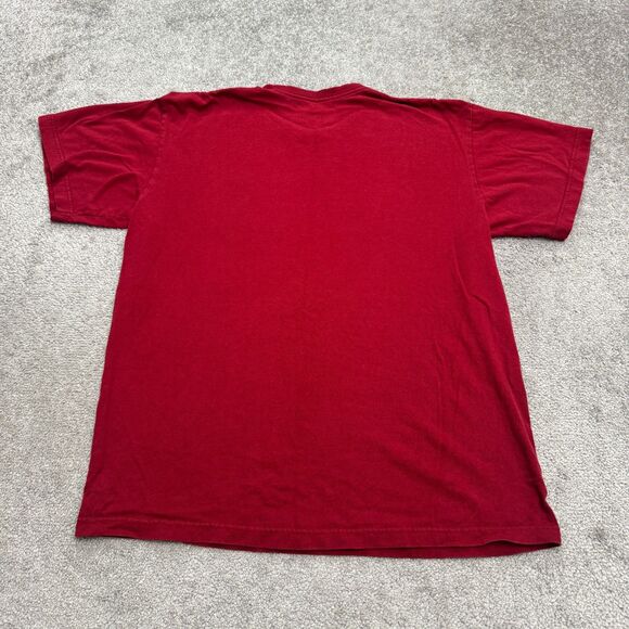 Nike The Athletic Dept Vintage Loose Fit Basic T-Shirt Men Medium Red Swoosh Tee - Picture 2 of 9